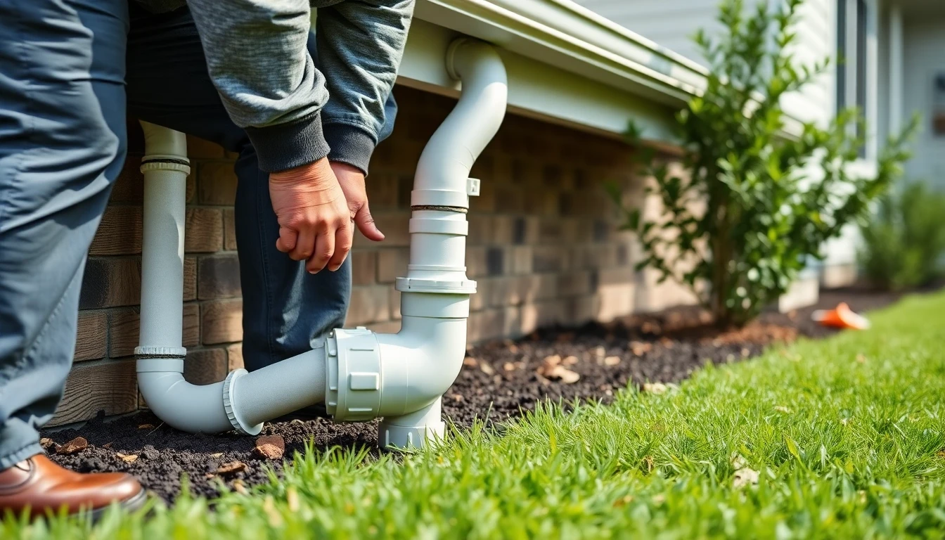 Underground Downspout Extensions